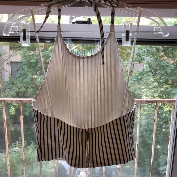 Alice + Olivia Jaymee halter crop top - Picture 8 of 8